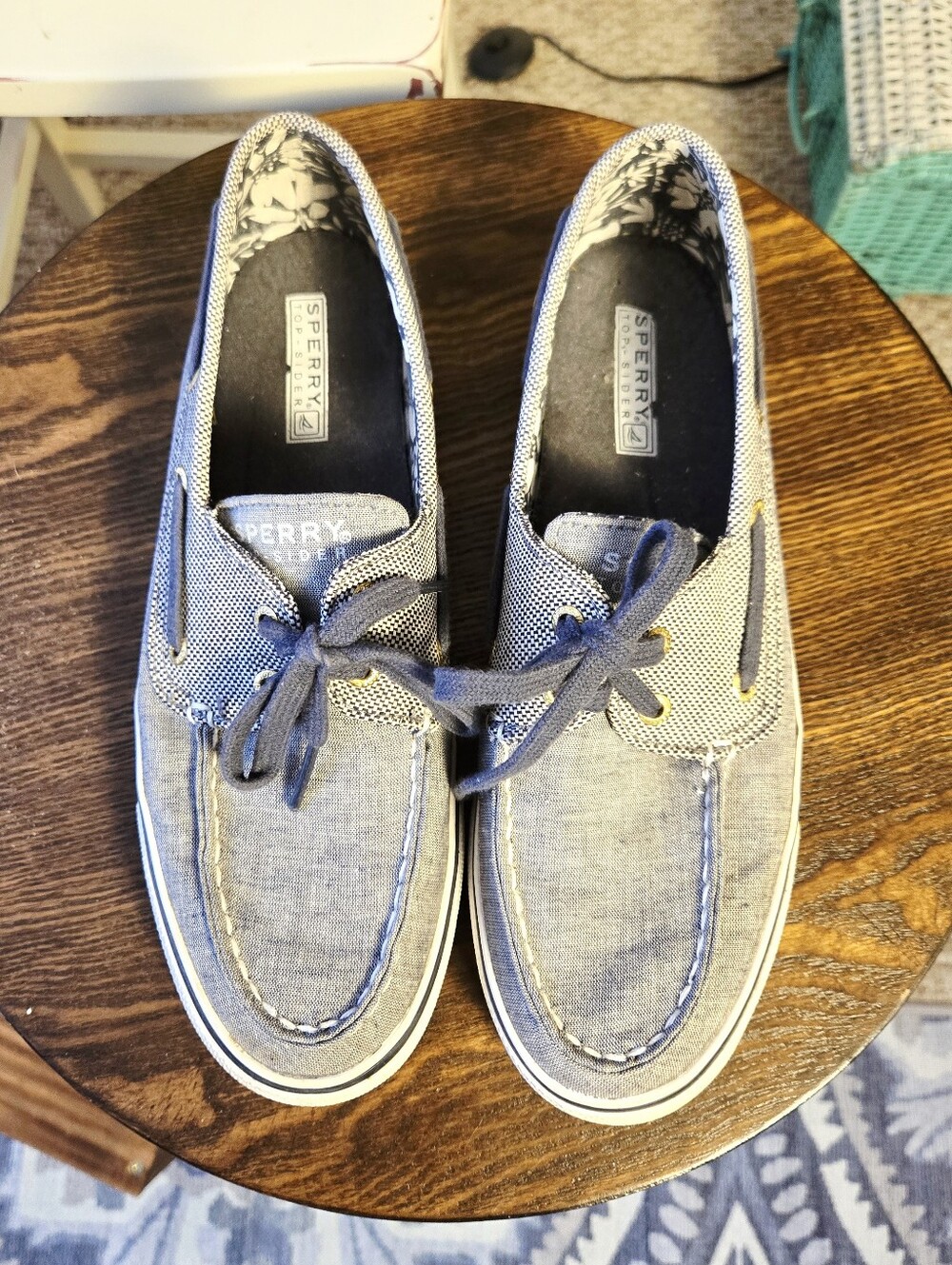 Sperry Top Sider Canvas Boat Shoes - Picture 4 of 10